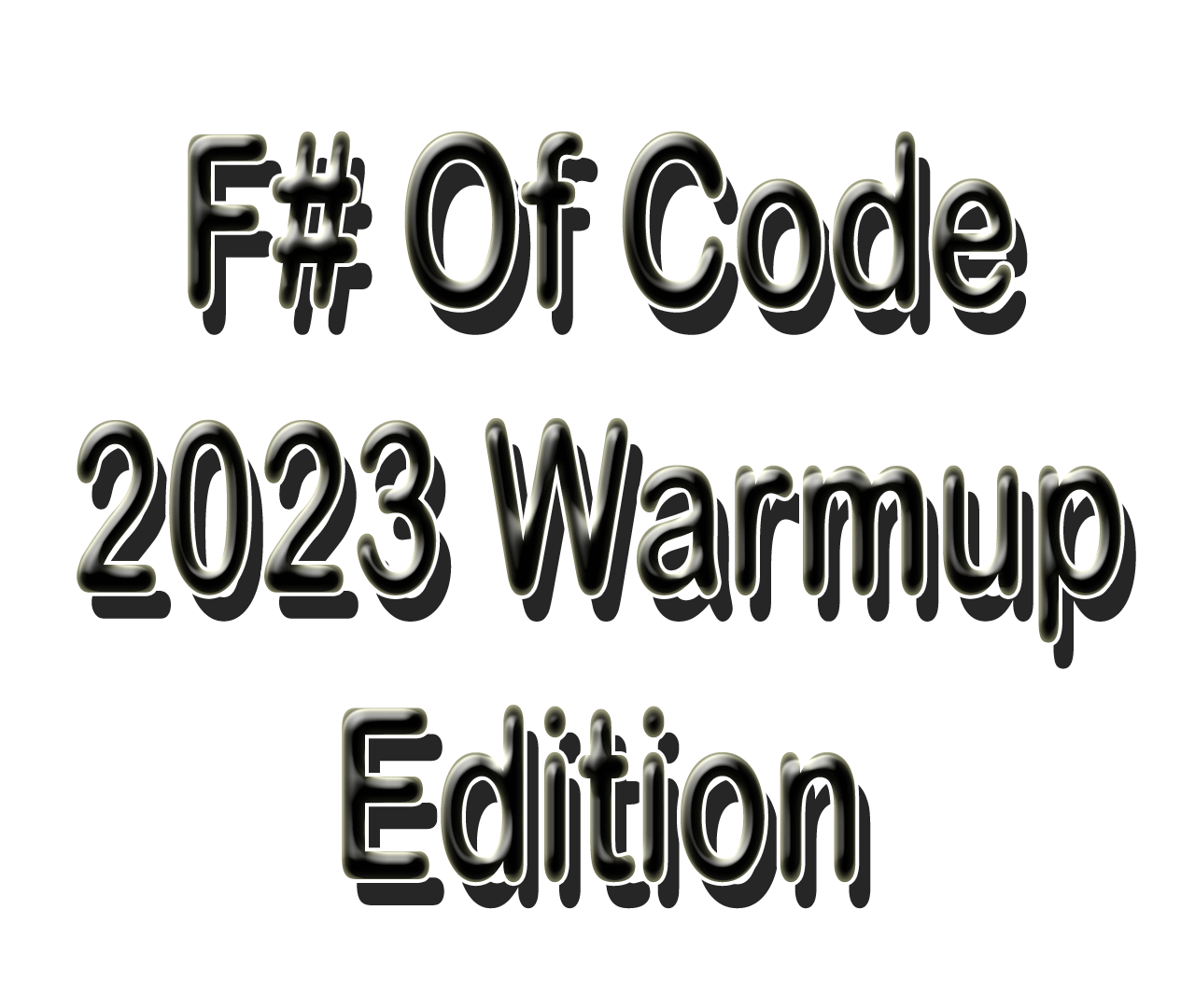 2023 Advent Of Code Warmup (in F)